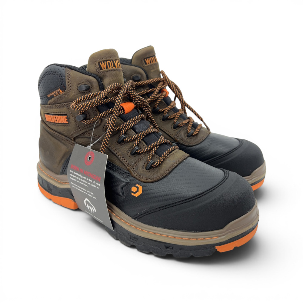 Wolverine Overpass Men’s 10 EW Composite Toe Boots
